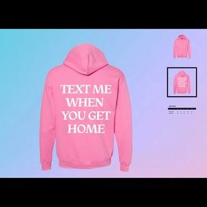 Lonely Ghost TMWYGH Hoodie Pink Size Small
